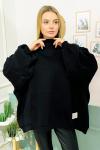 150033 Oversize Sardonlu Sweatshirt